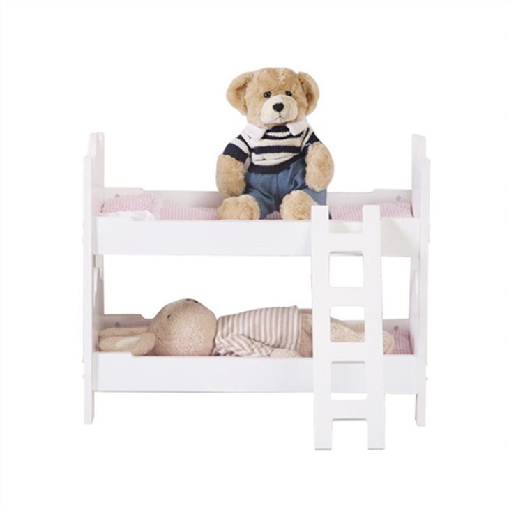 white bunk doll bed (3)