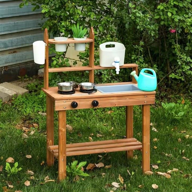 Outdoor Play Kitchen Set